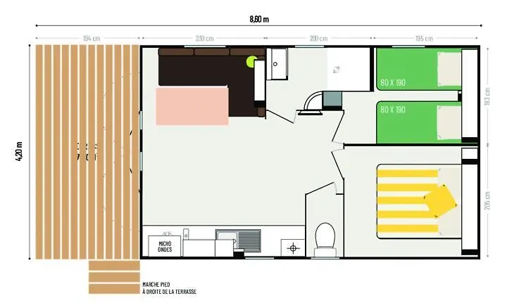Campsite Chalet Gringlee Goebelsmuhle